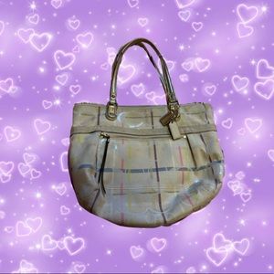 poppy tattersal coach bag